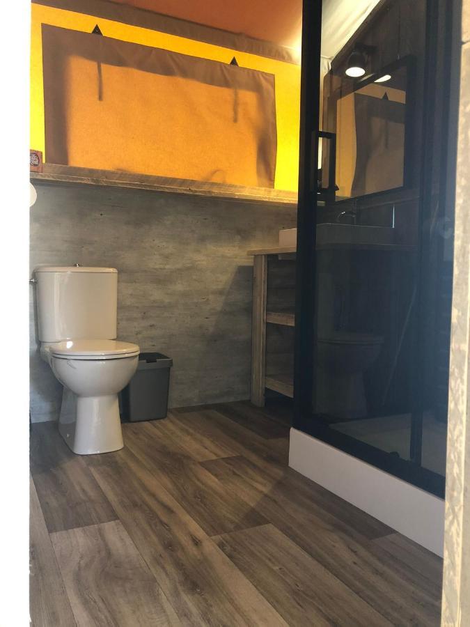 De Hazelaarshof Luxe Glampingtent Bij Natuurgebied De Millingerwaard Kekerdom Eksteriør bilde