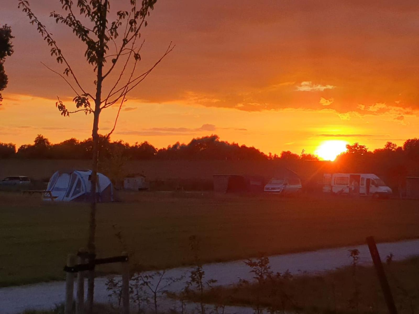 De Hazelaarshof Luxe Glampingtent Bij Natuurgebied De Millingerwaard Kekerdom Eksteriør bilde